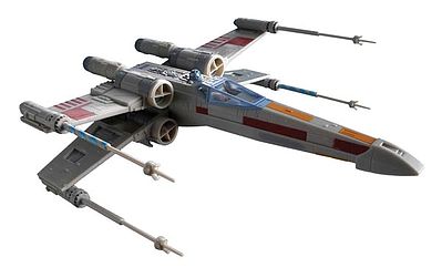 scale model aircraft,plastic airplane model kit,Star Wars X-Wing Fighter -- Snap Tite Plastic Model Spacecraft Kit -- #851856