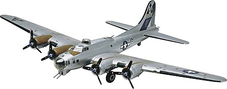 plastic airplane model,model planes,B-17G Flying Fortress -- Plastic Model Airplane Kit -- 1/48 Scale -- #855600