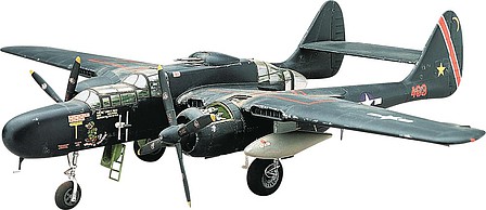 plastic airplane model,model planes,P-61 Black Widow -- Plastic Model Airplane Kit -- 1/48 Scale -- #857546