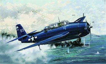 model planes,model airplane,TBM3 Avenger Aircraft -- Plastic Model Airplane -- 1/32 Scale -- #02234