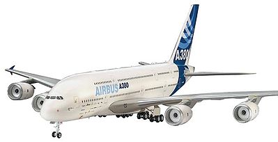 airplane model kits,Airbus A380 First Flight Aircraft -- Plastic Model Airplane Kit -- 1/144 Scale -- #04218