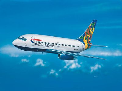 model planes,plastic airplane model,Boeing 737-200 -- Plastic Model Airplane Kit -- 1/200 Scale -- #04232