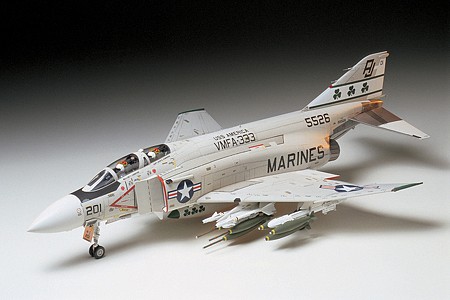 model airplane,model planes,F-4J Phantom II Jet Aircraft Plane -- Plastic Model Airplane Kit -- 1/32 Scale -- #60308