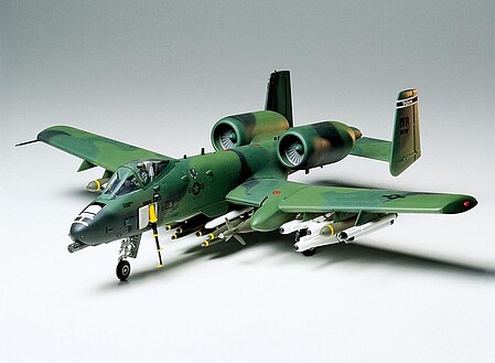 model airplane,plastic airplane model,A-10 Thunderbolt II -- Plastic Model Airplane Kit -- 1/48 Scale -- #61028