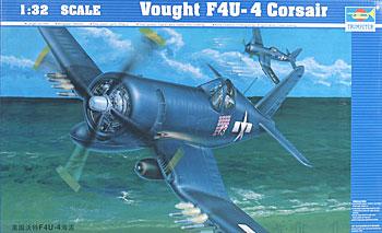 Vought F4UF Corsair -- Plastic Model Airplane -- 1/32 Scale -- #02222